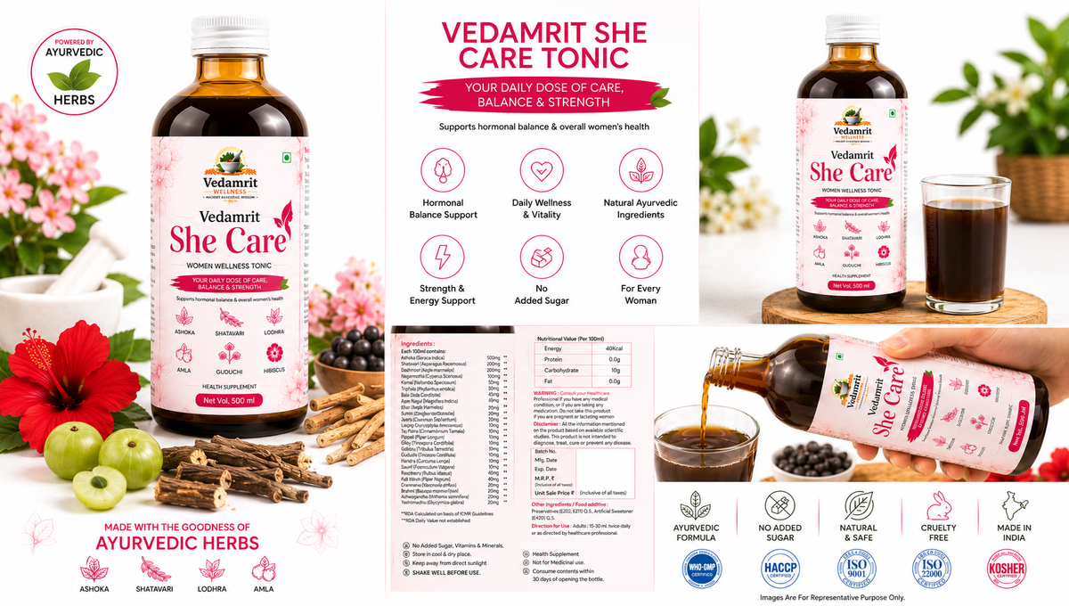 vedamrit wellness she care benifits